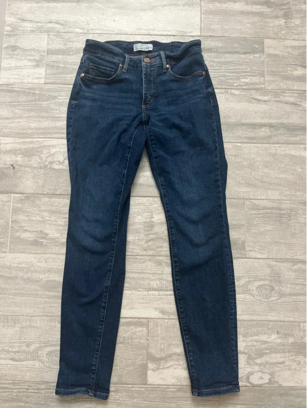 Loft Skinny Curvy Jeans